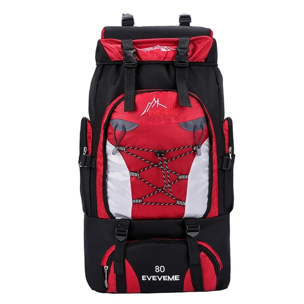 EVEPEAK™ 80L/100L Hiking Backpack | Waterproof, Ergonomic | Outdoor Camping Rucksack