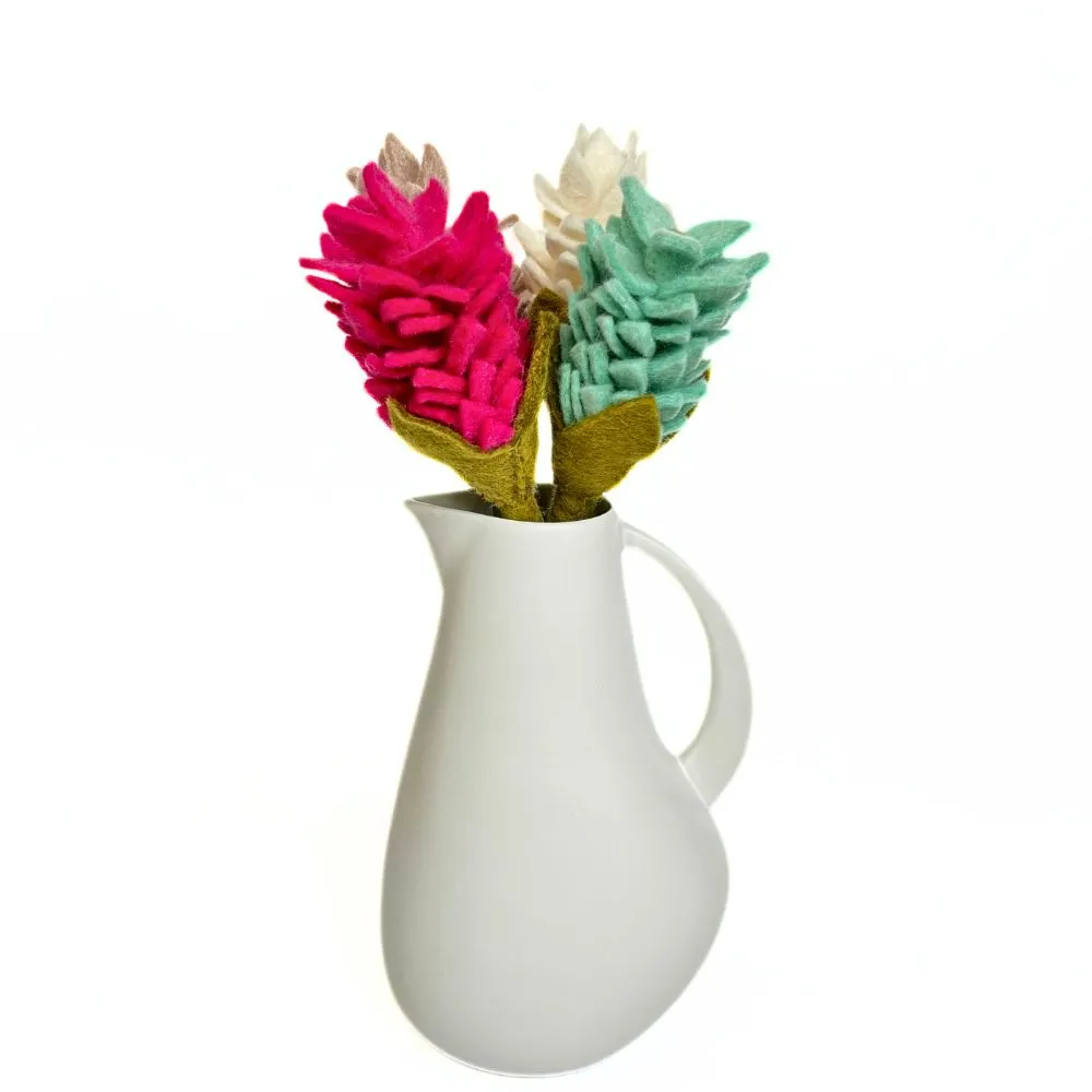 Felt Alpinia Flower - Pick Your Favorite