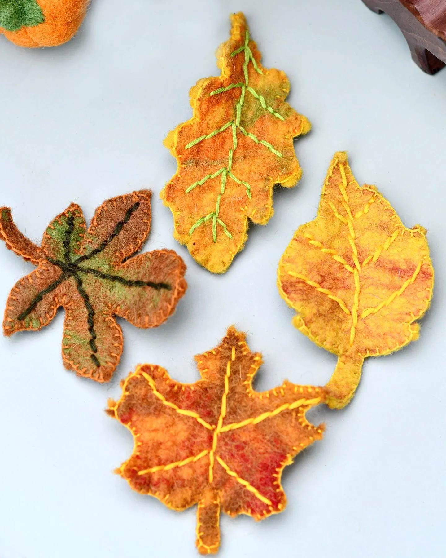 Felt Autumn Fall Leaves