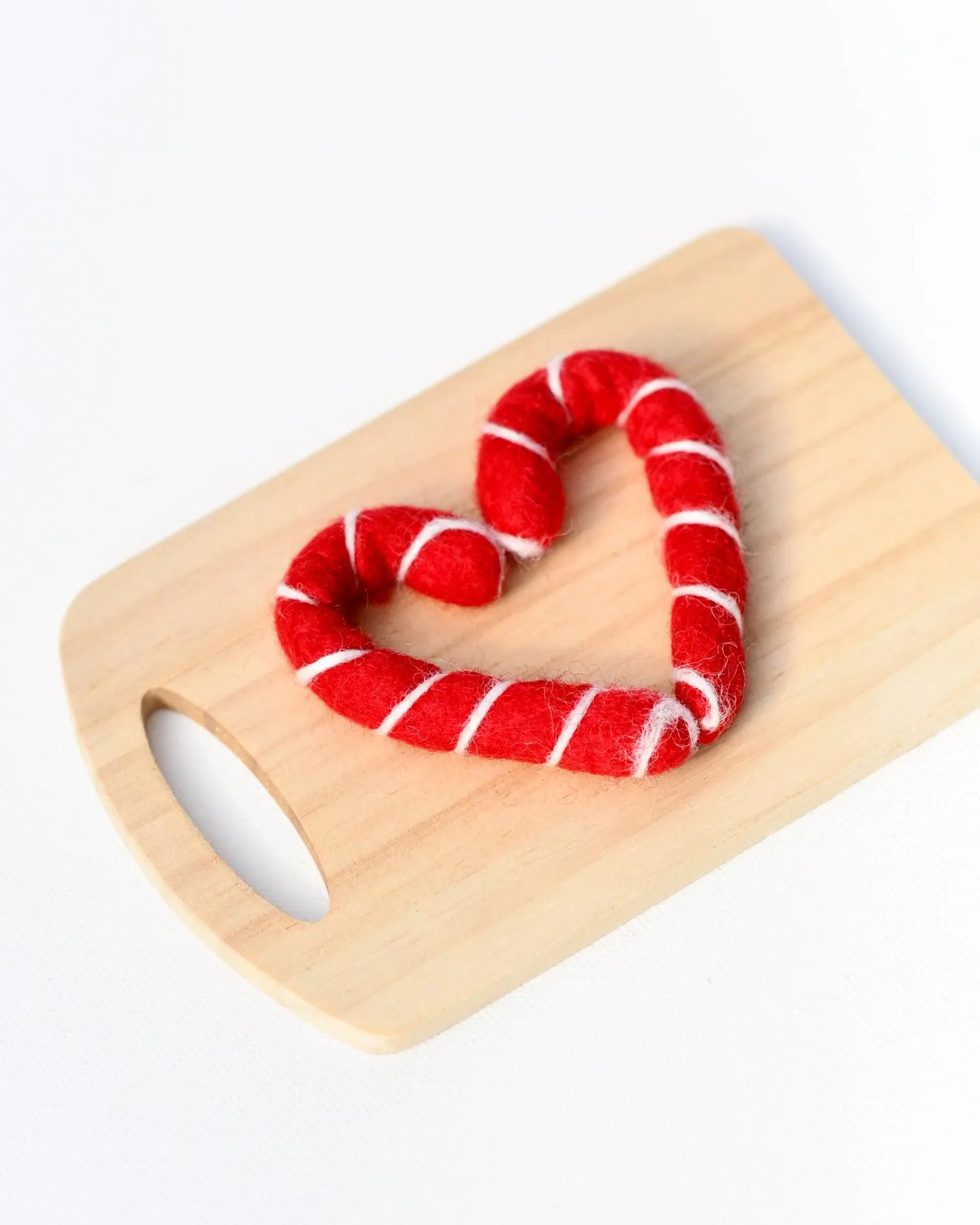 Felt Candy Canes - Set of 2 (Red)