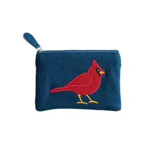 Felt Cardinal Coin Purse