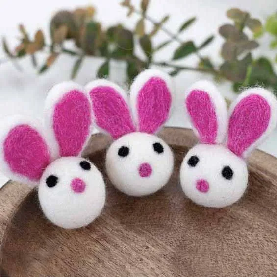 Felt Easter Bunny Shapes