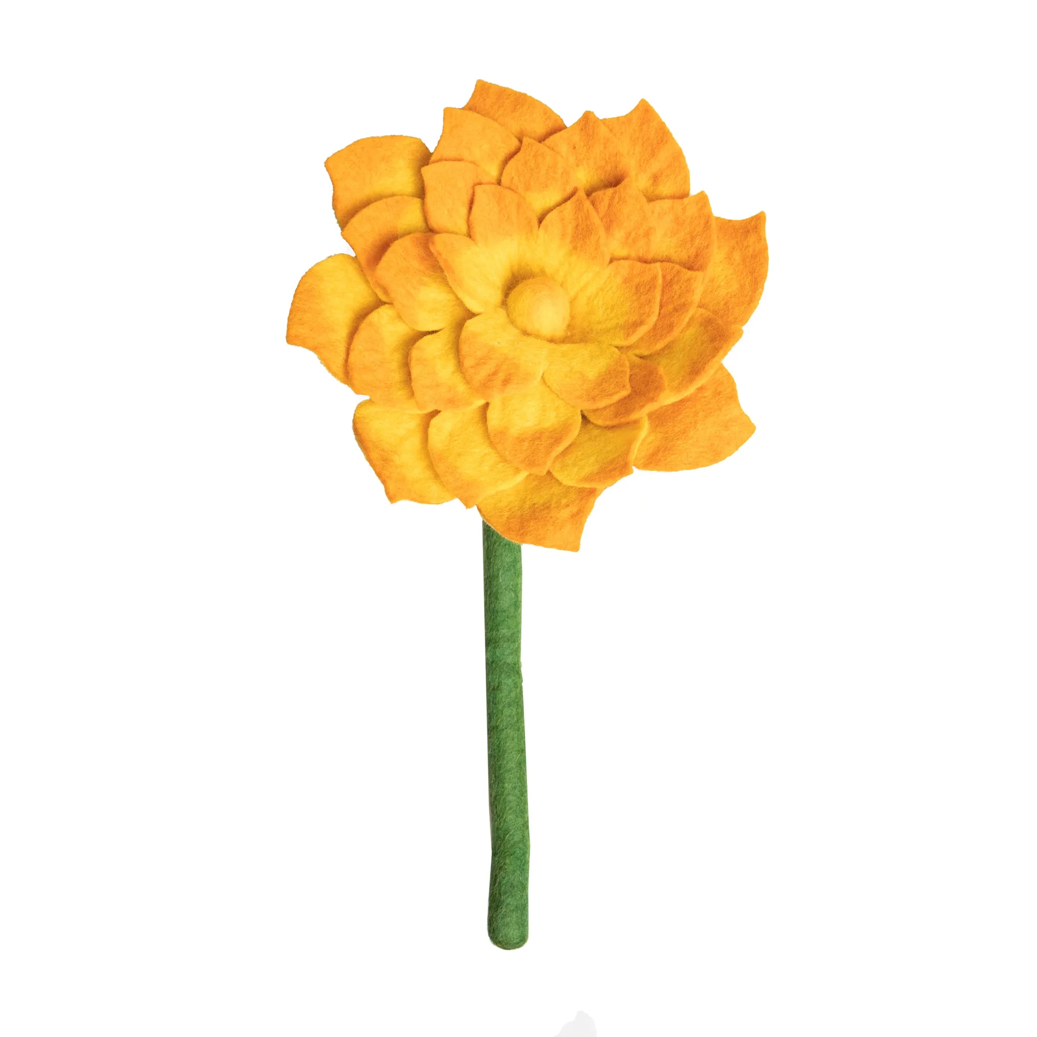 Felt Flower Stem - Lotus - Pick Your Favorite