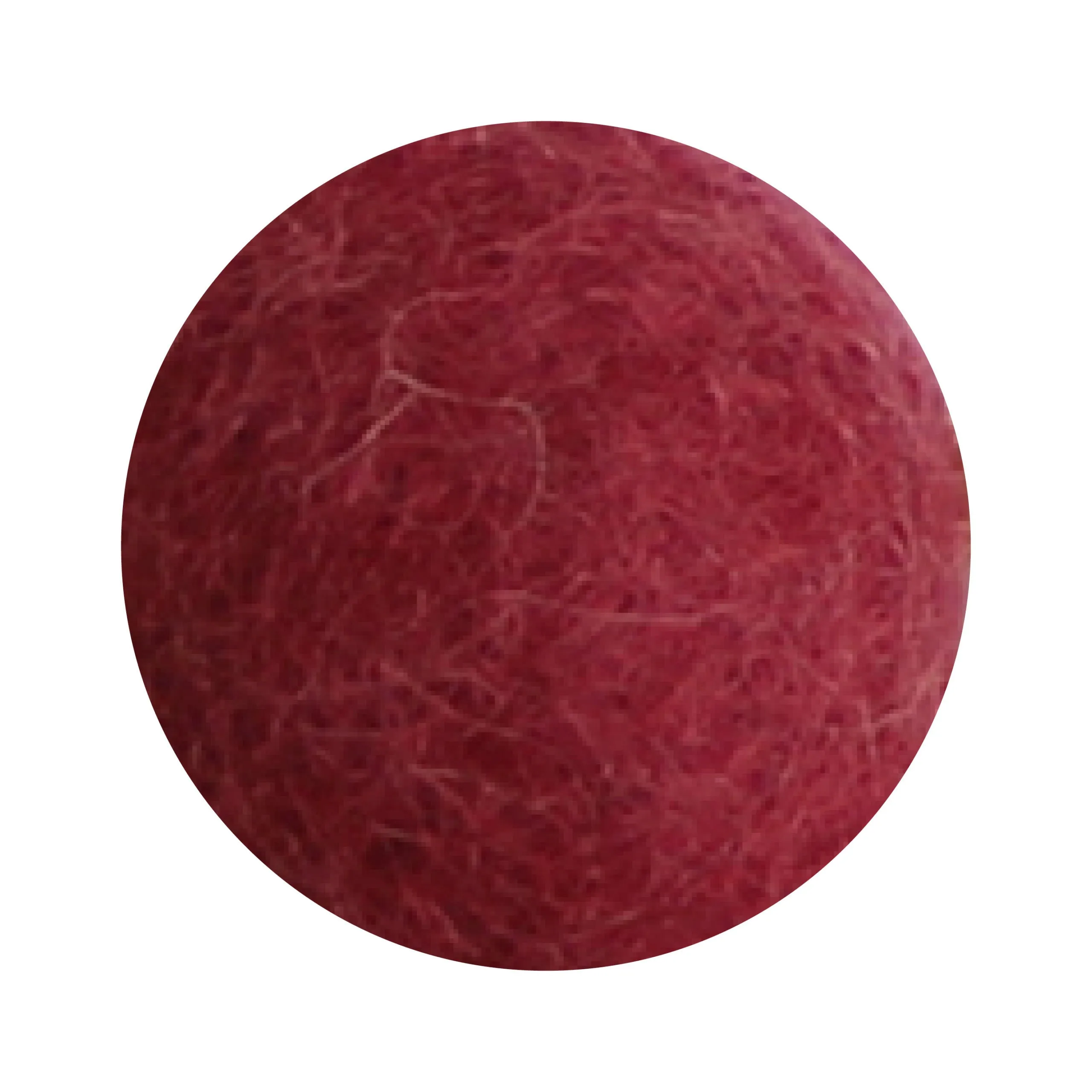 Felt Flowers - Blossom Medium (3.5cm) - Red (Wine)