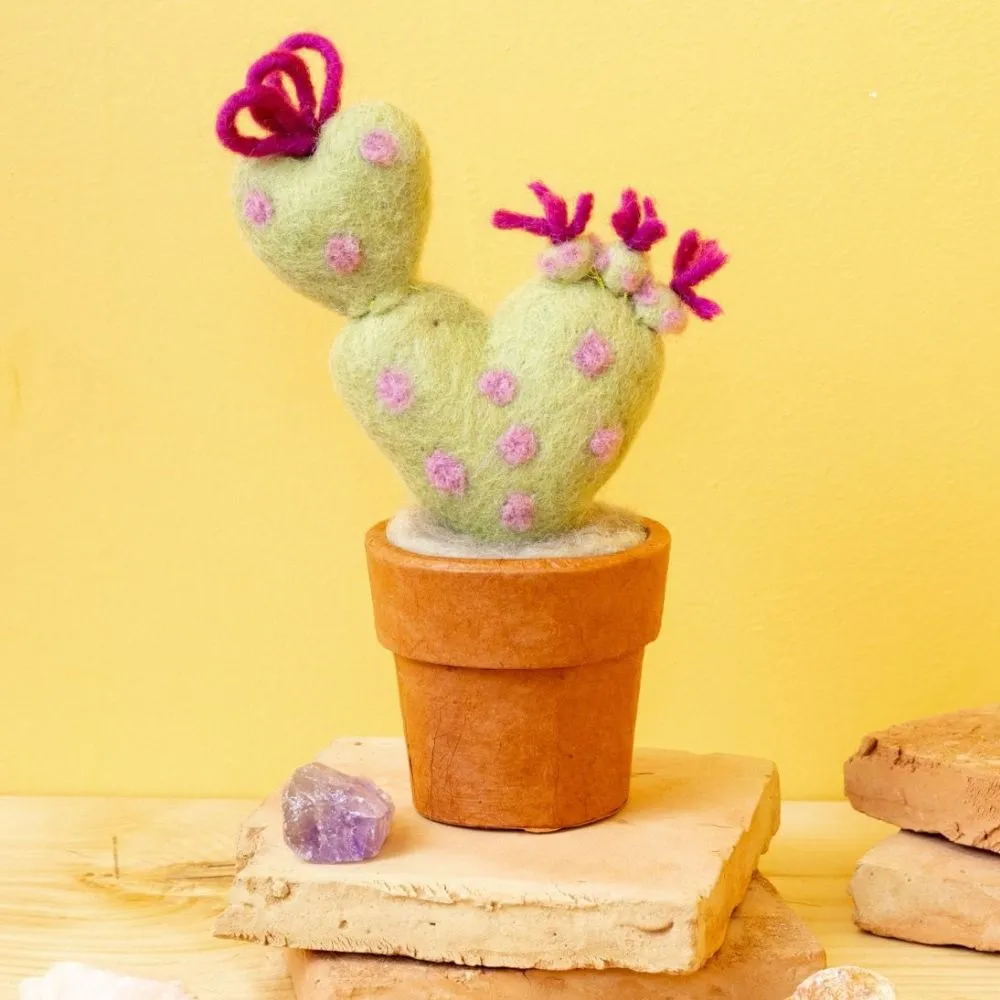 Felt Love Cactus