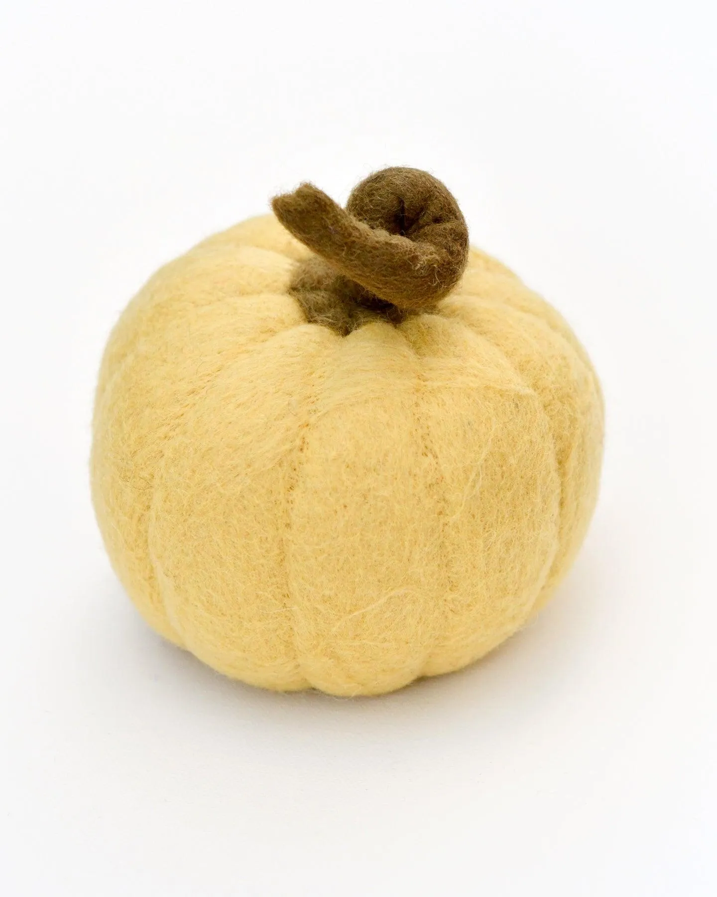 Felt Mellow Yellow Pumpkin