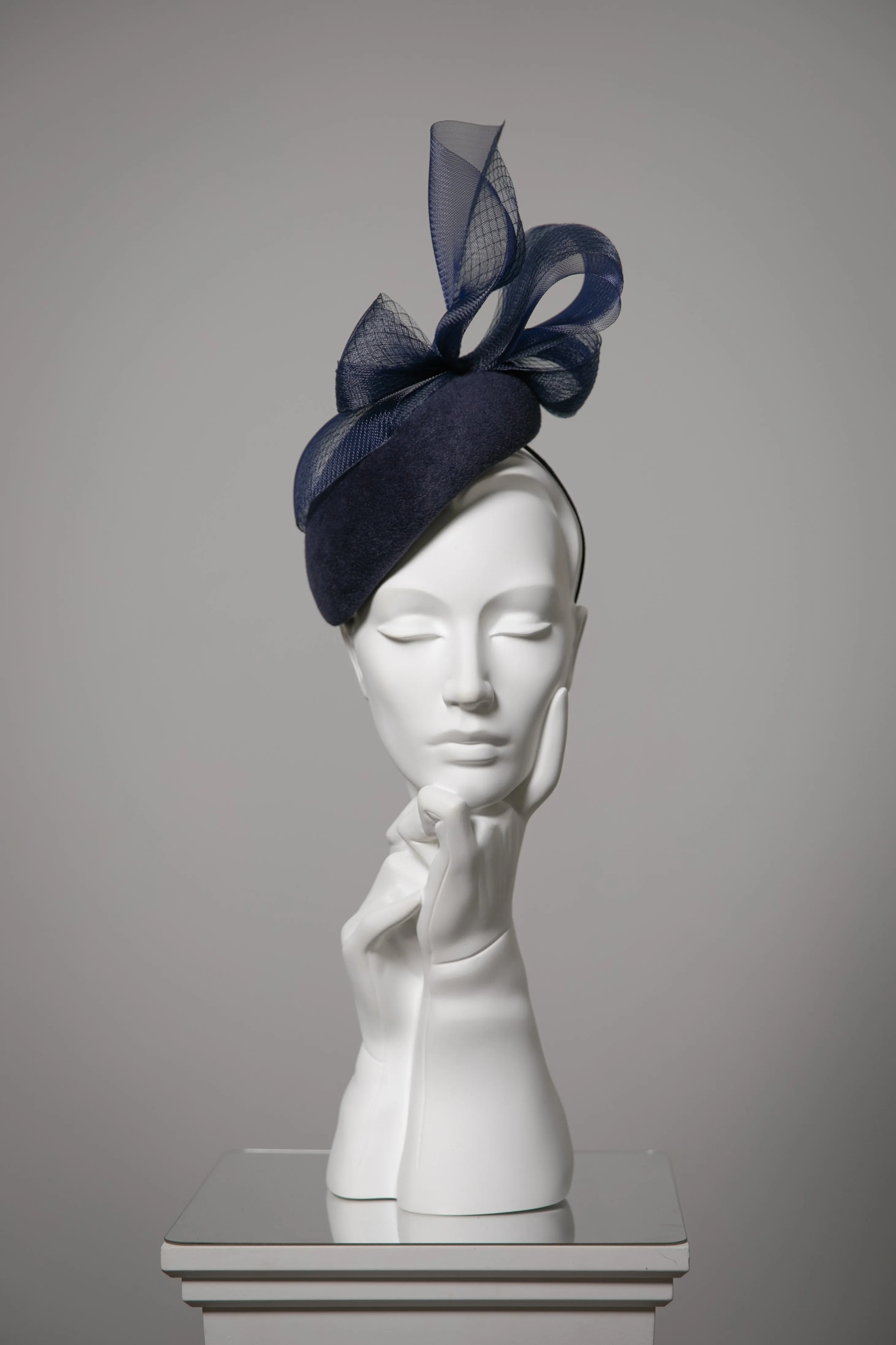 Felt Occasion Hat with Crin  - Mira