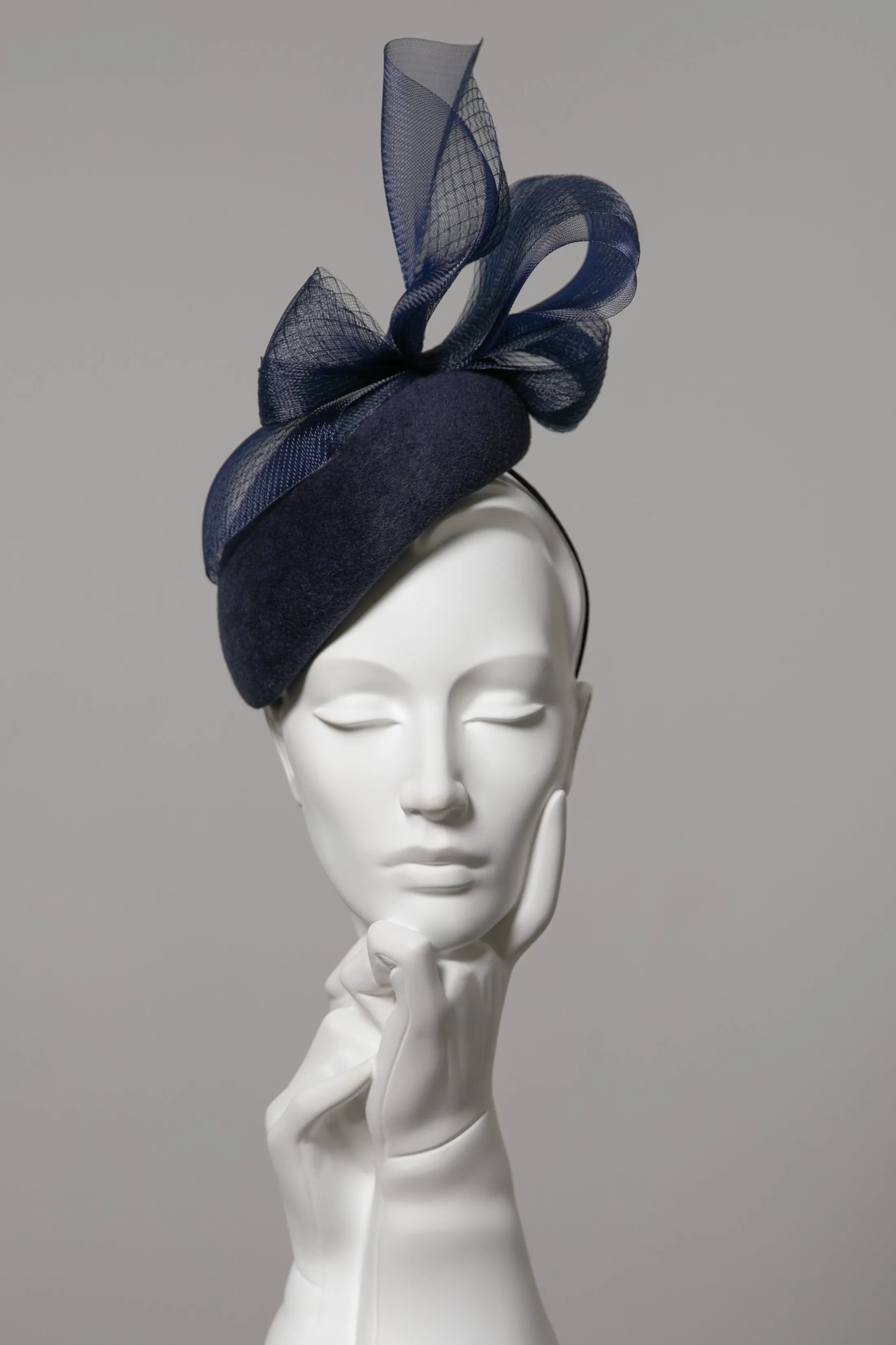 Felt Occasion Hat with Crin  - Mira