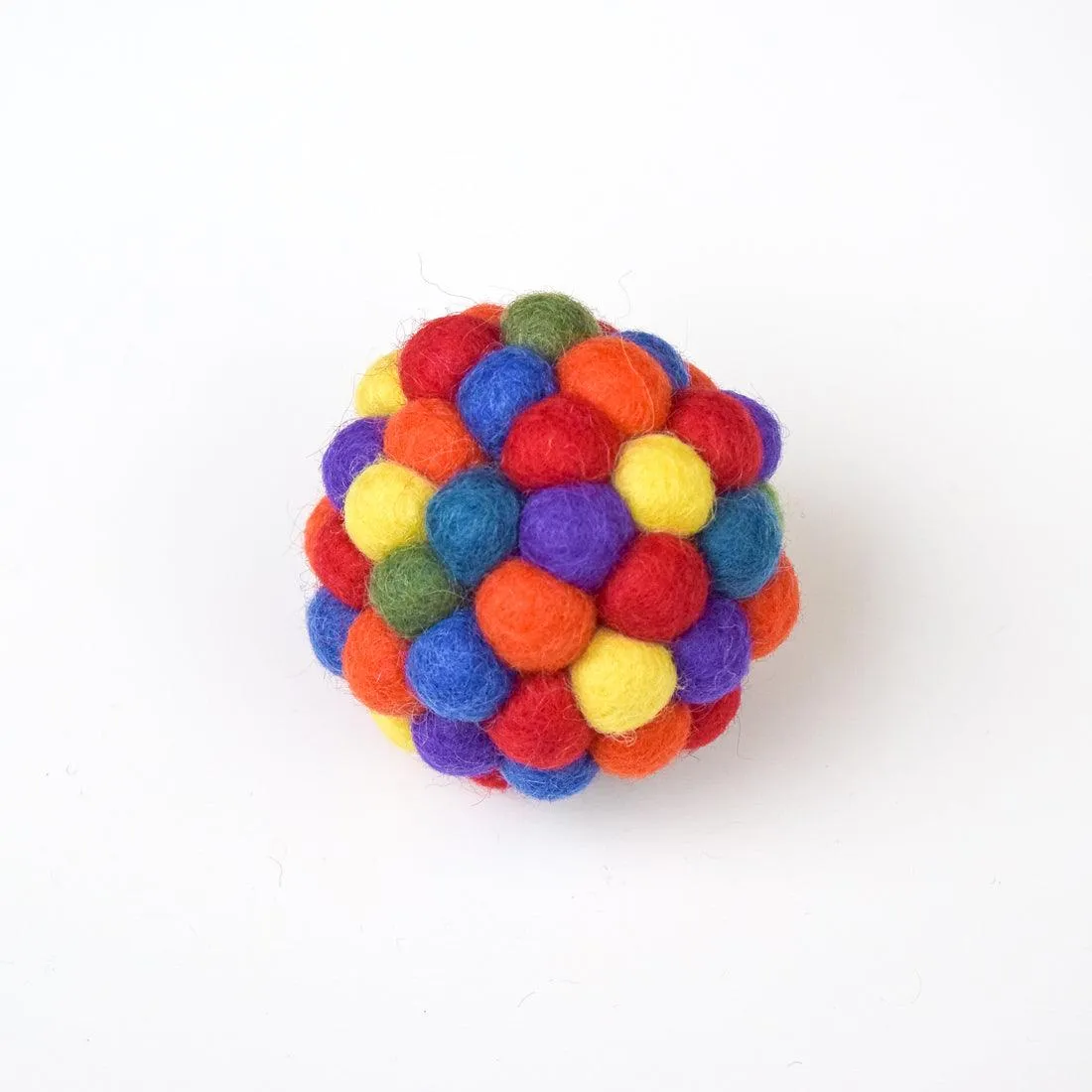 Felt Rattle Ball for Cats