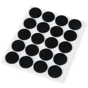 Felt Studs - Round - 2 x 19mm - 20 Pieces