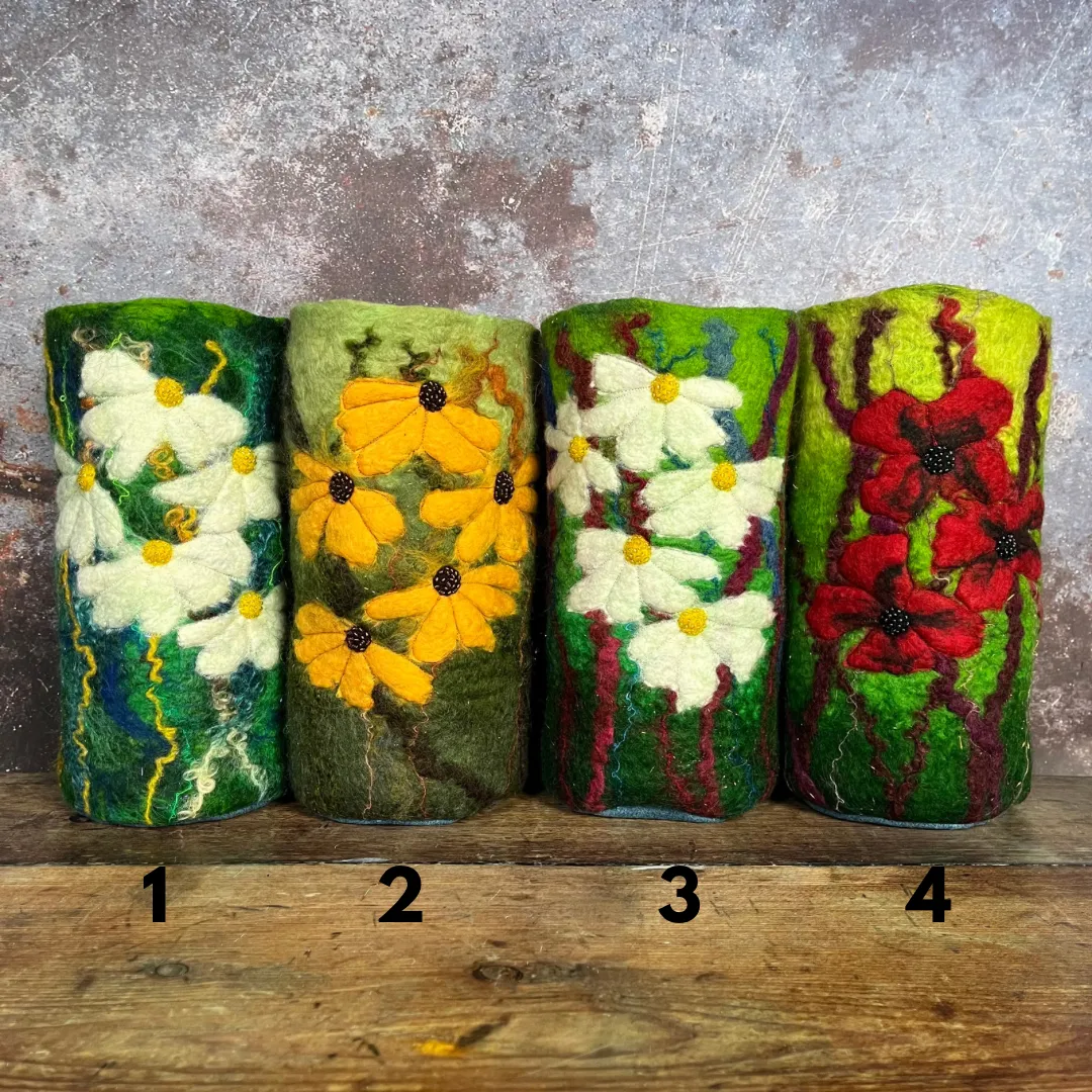 Felt vase - large