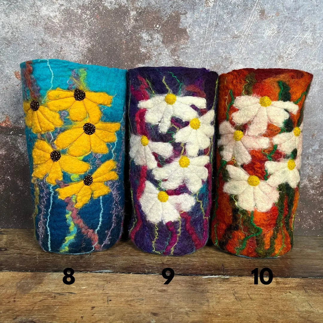 Felt vase - large