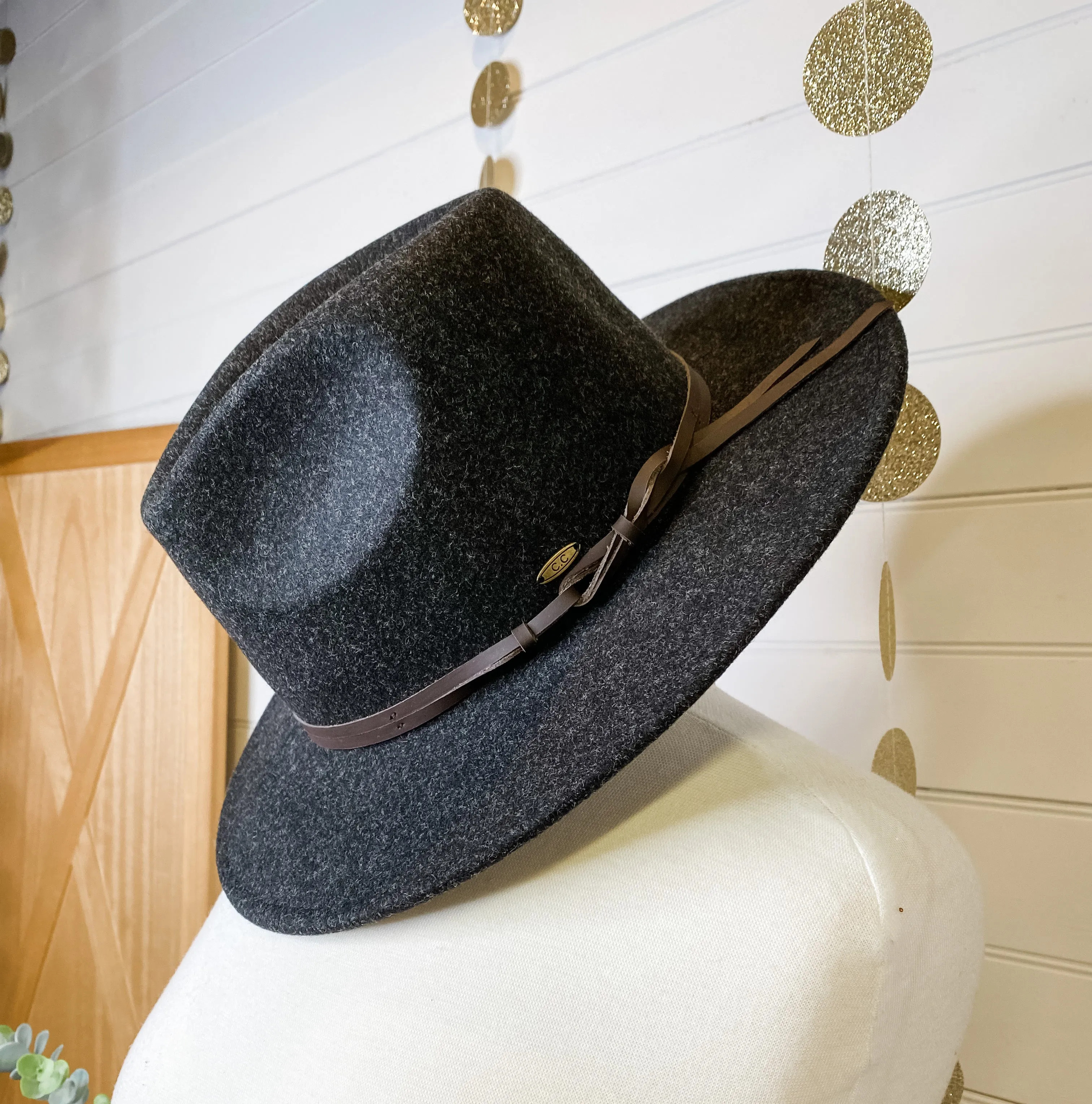 Felt Wide Brim Hat