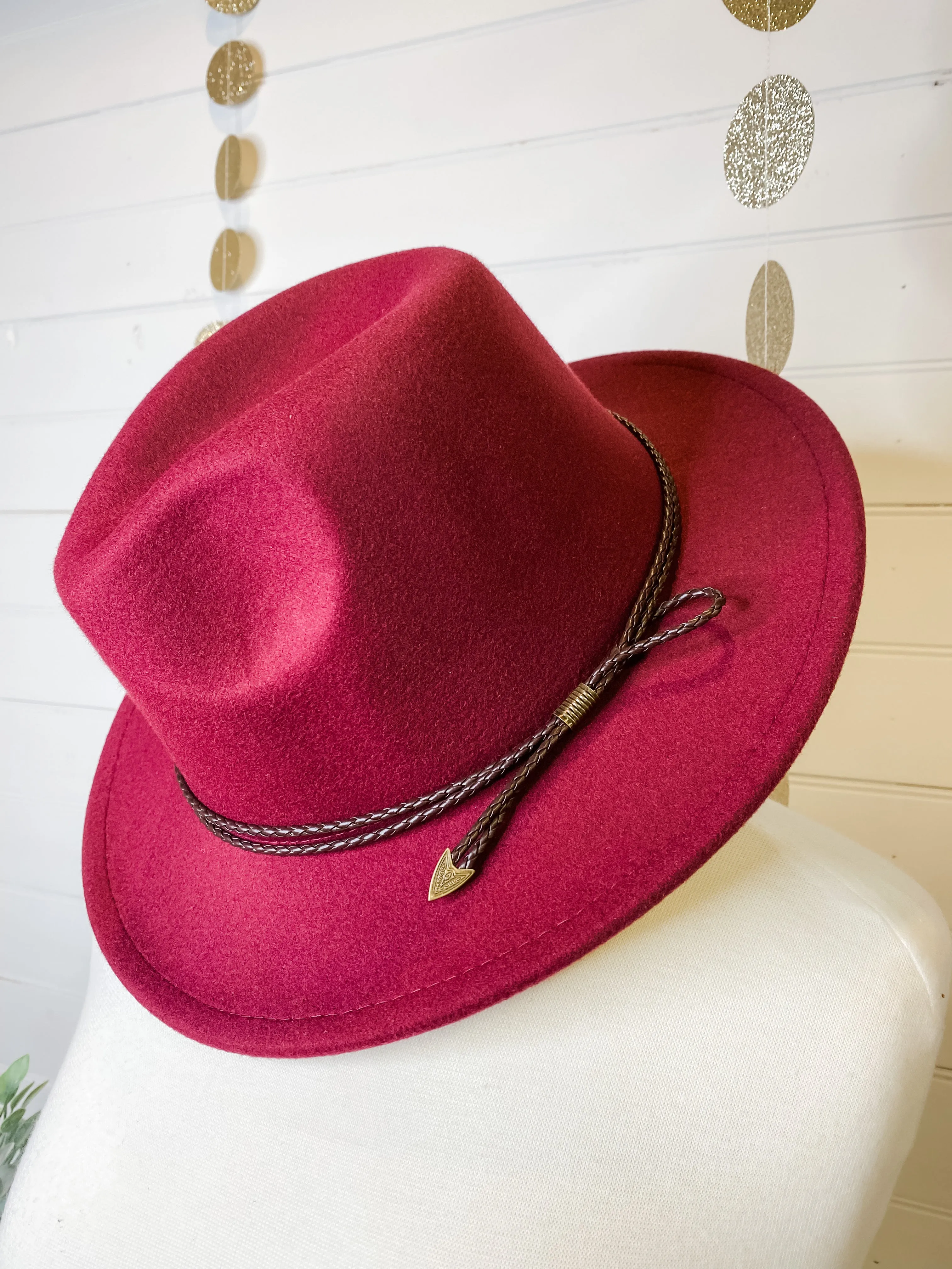 Felt Wide Brim Hat