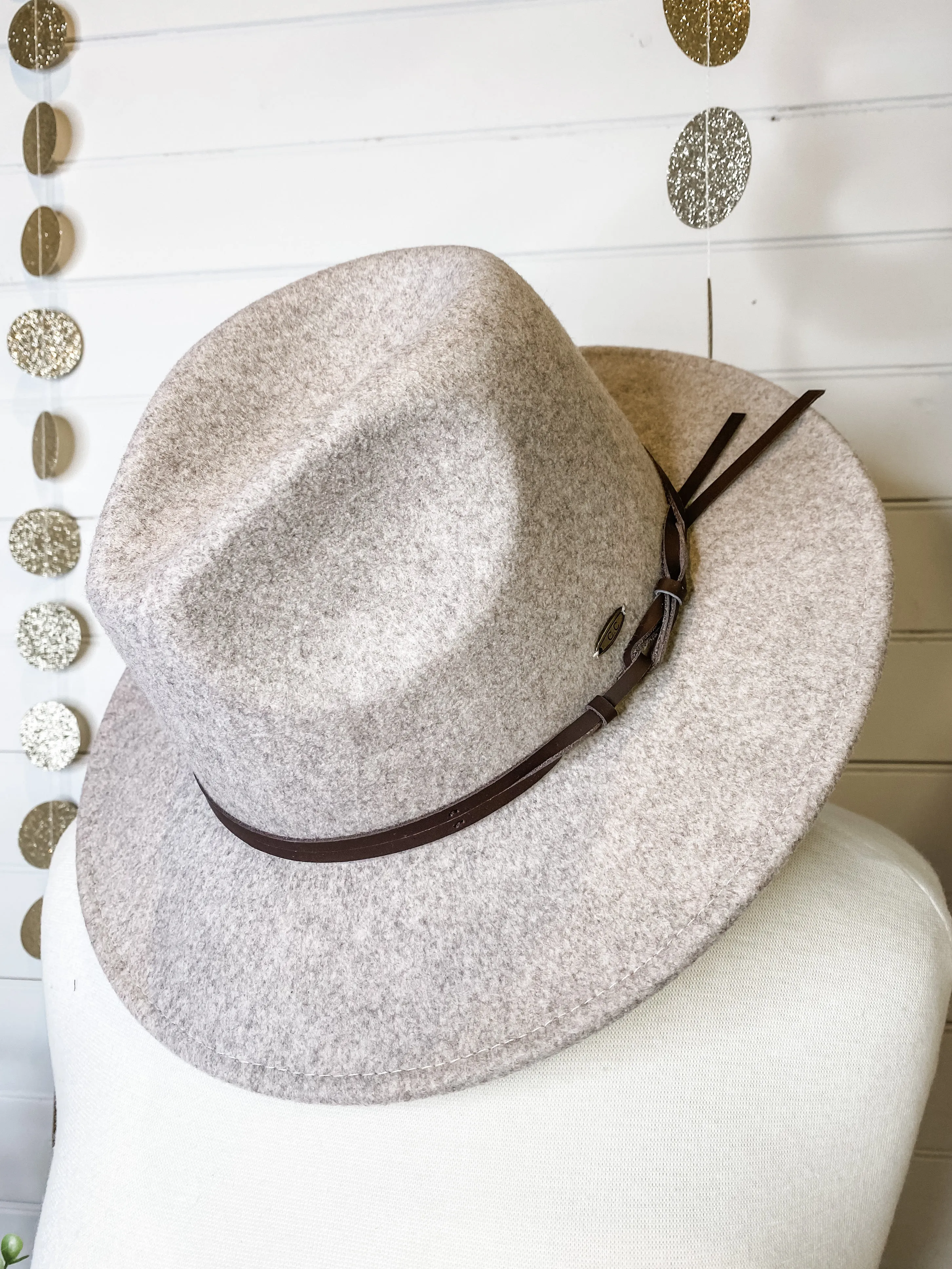 Felt Wide Brim Hat