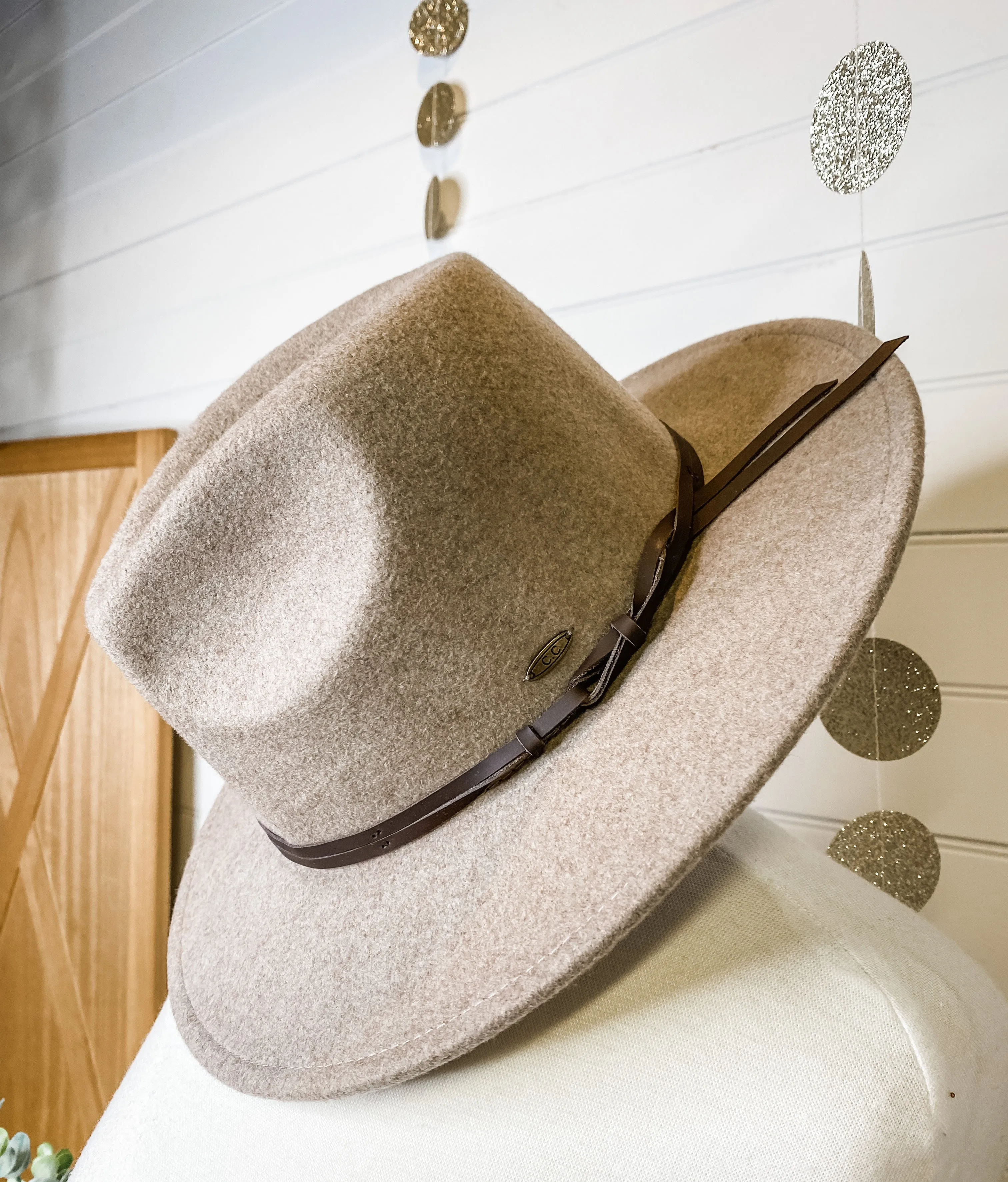 Felt Wide Brim Hat