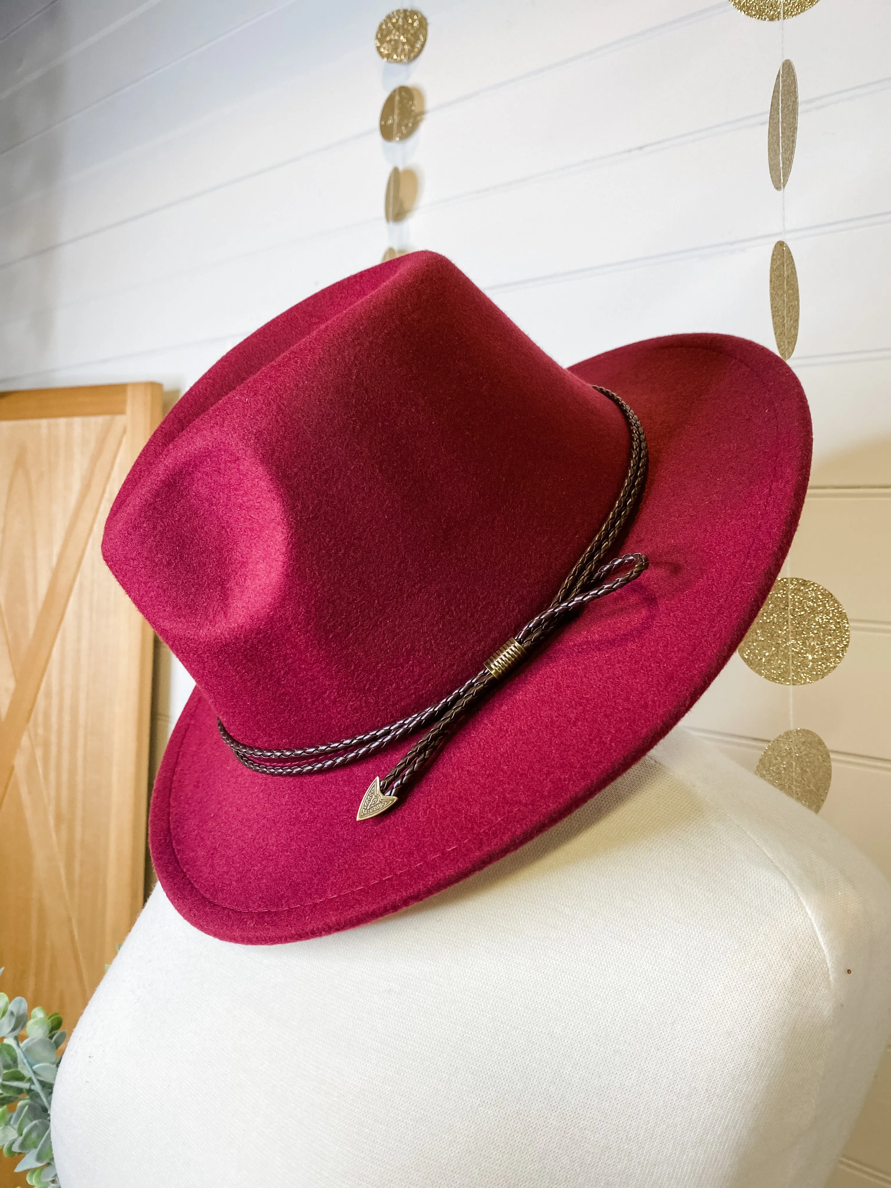 Felt Wide Brim Hat