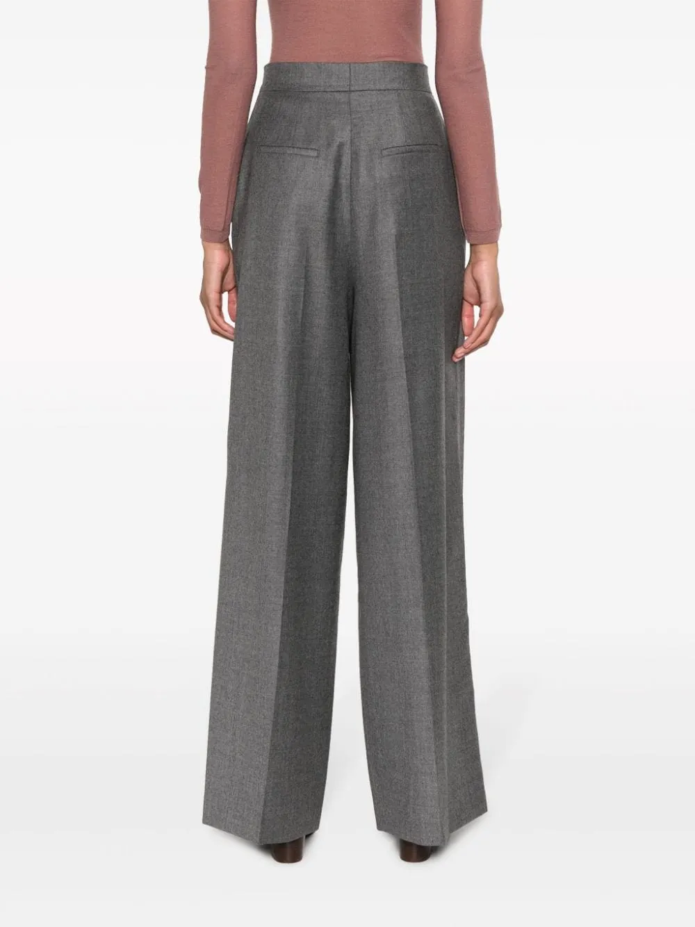 FENDI High-Waisted Palazzo Trousers