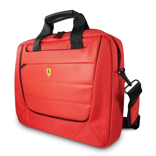 Ferrari Scuderia Laptop Bag 15" Red/Black - FECB15RE