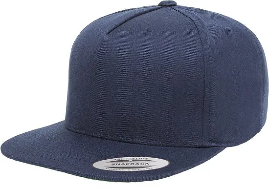 FLEXFIT 6007 CLASSIC 5 PANEL CAP - NAVY