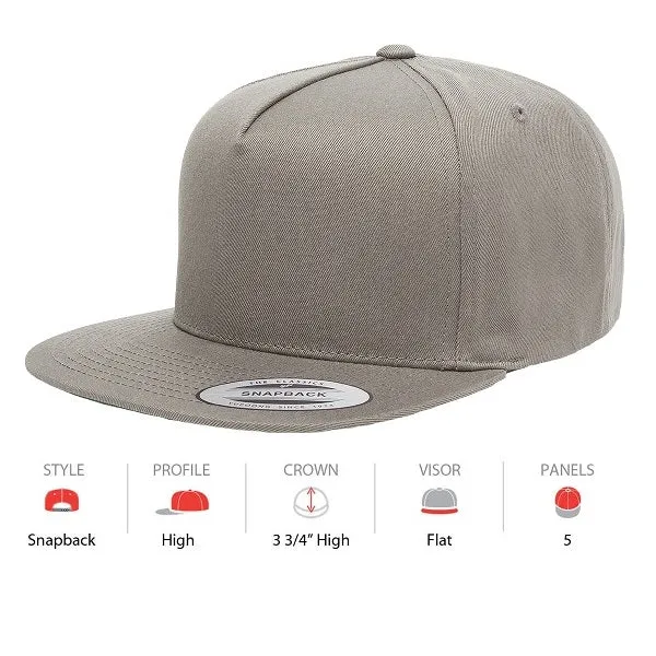 FLEXFIT 6007 CLASSIC 5 PANEL CAP - NAVY