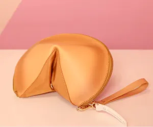 Fortune Cookie Clutch with Strap