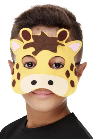 Giraffe Felt Mask