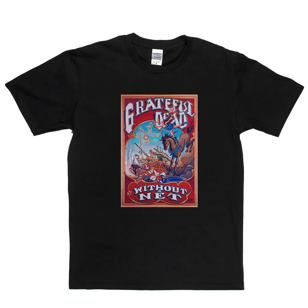 Grateful Dead Without A Net Album T-Shirt