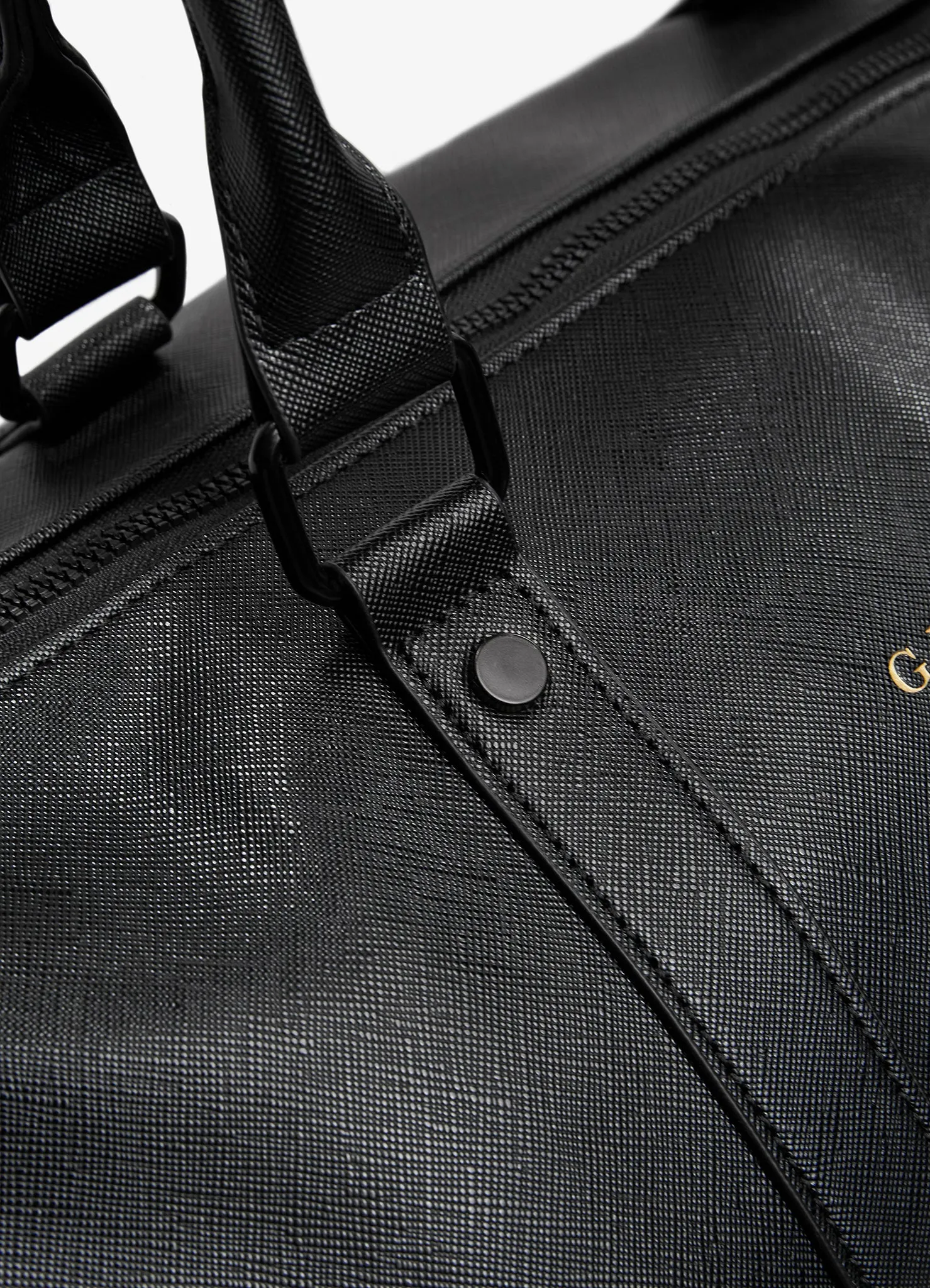 Gym King Debossed Holdall - Black