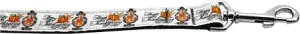 Happy Thanksgiving Nylon Dog Leash 5-8 Inch Wide 6ft Long