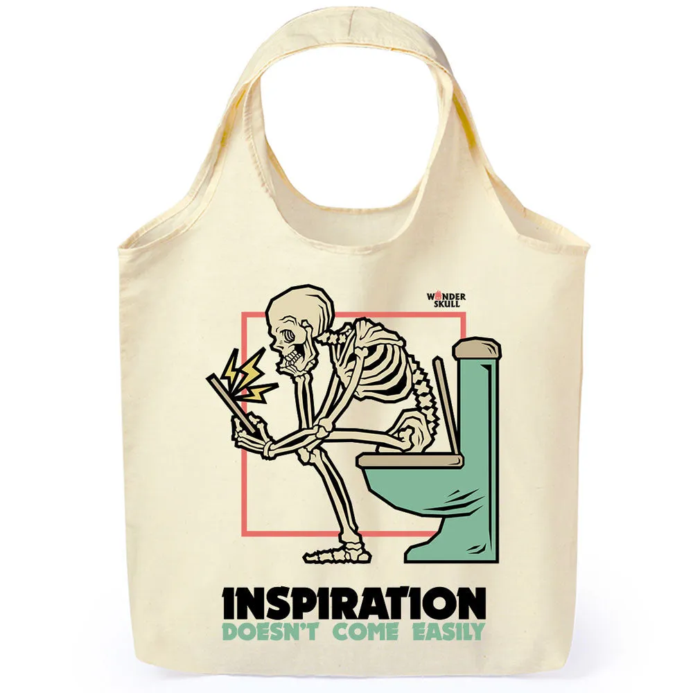 Inspiration Doesn't Come Easily - Premium Tote Bag