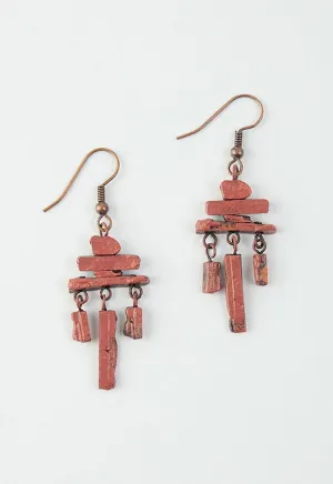 Inukshuk earrings