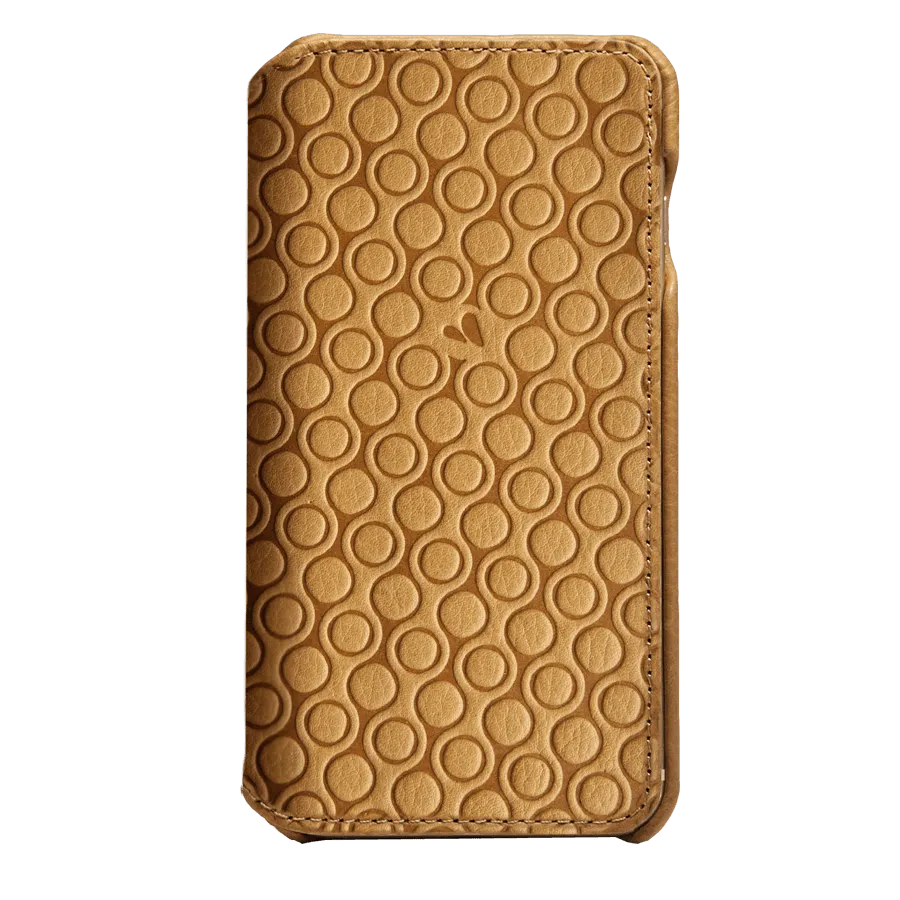 iPhone 6 Plus/6s Plus - Embossed Leather Agenda