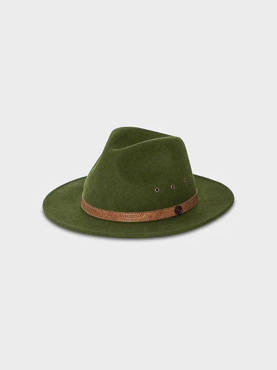 Jungle Green Fedora