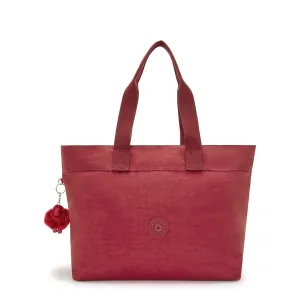 Kipling Colissa Up Funky Red Large Tote I4755-4SS