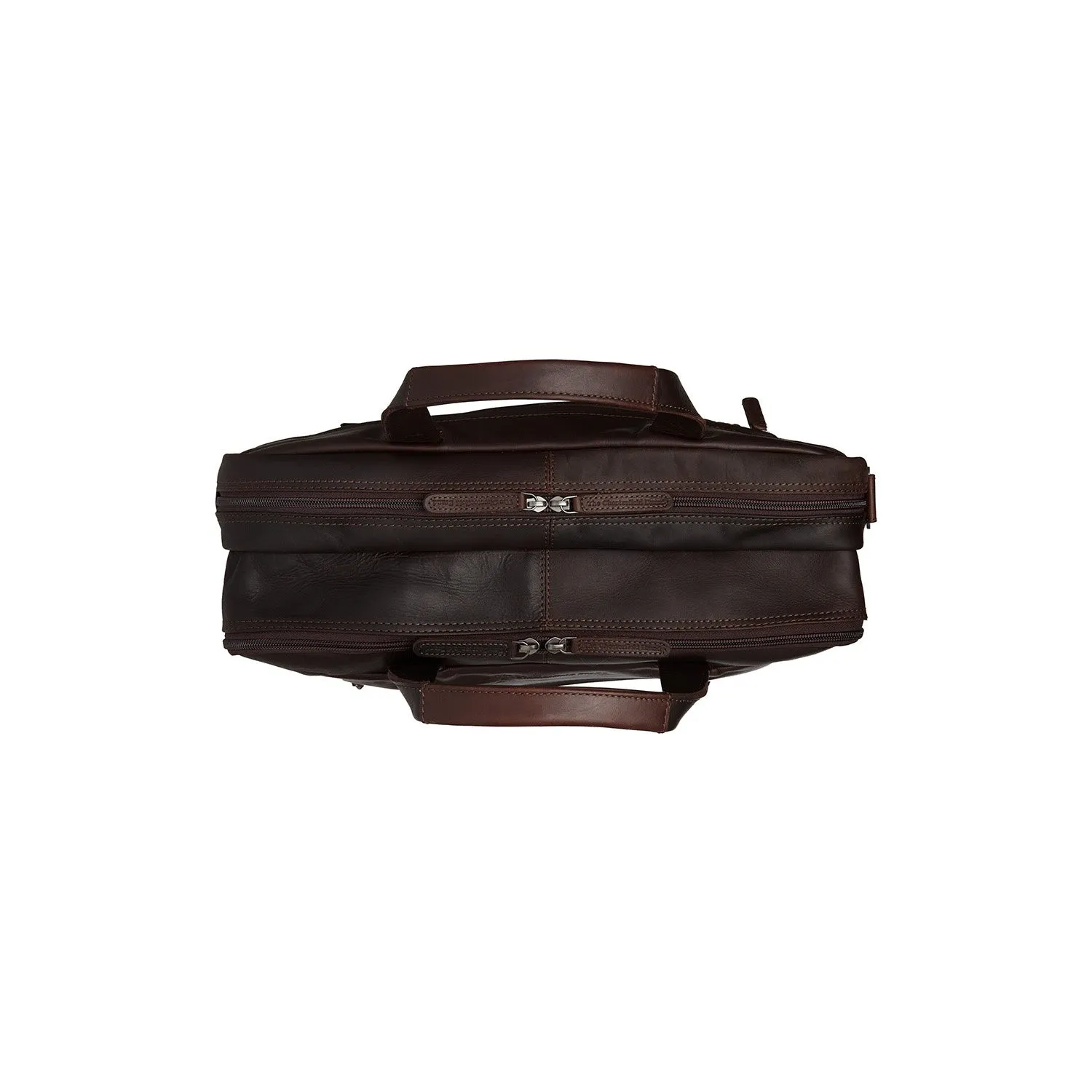 Leather Laptop Bag Brown Ryan