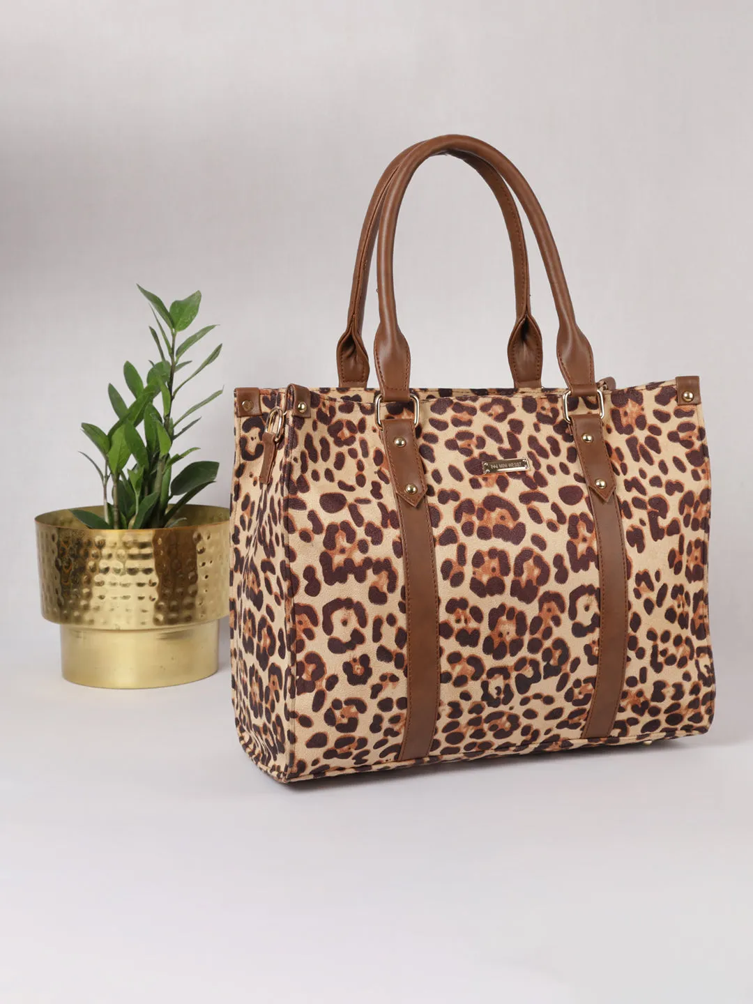 LEOPARD TOTE BAG