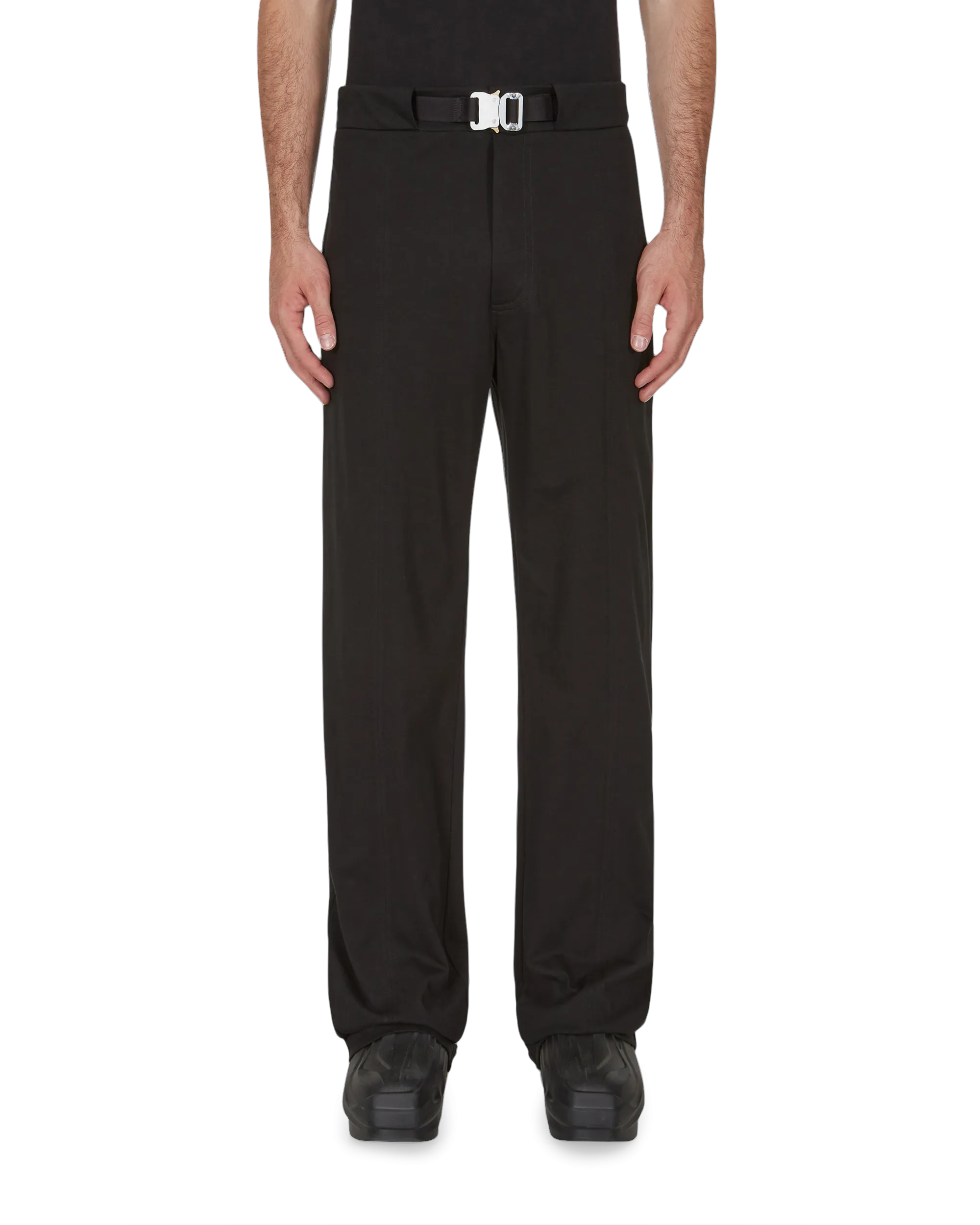 LIGHTWEIGHT COTTON BUCKLE PANT