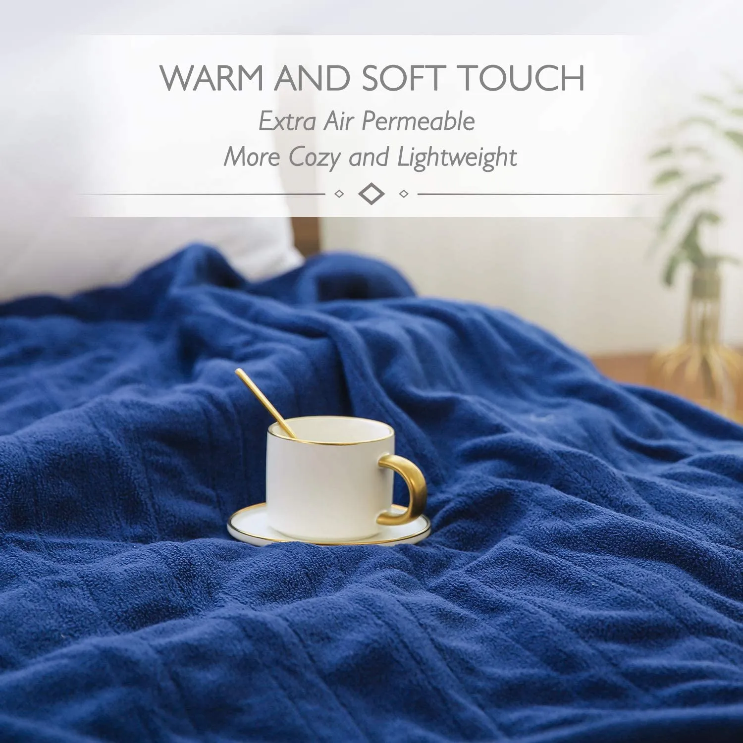 Lightweight Electric Heated Blanket