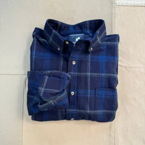 Lightweight Flannel Shirt, Midnight