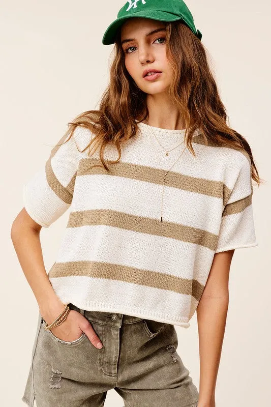 Lightweight Stripe Sweater