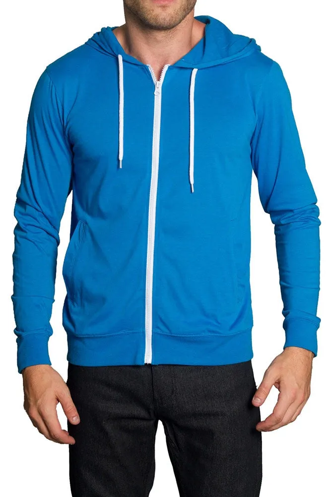 Lightweight Zip Down Hoodie