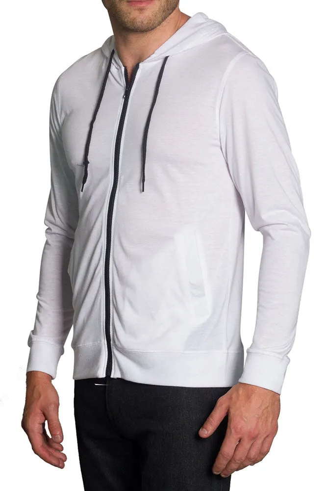 Lightweight Zip Down Hoodie