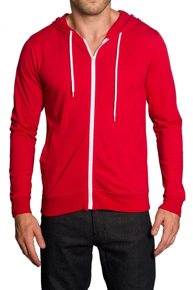 Lightweight Zip Down Hoodie