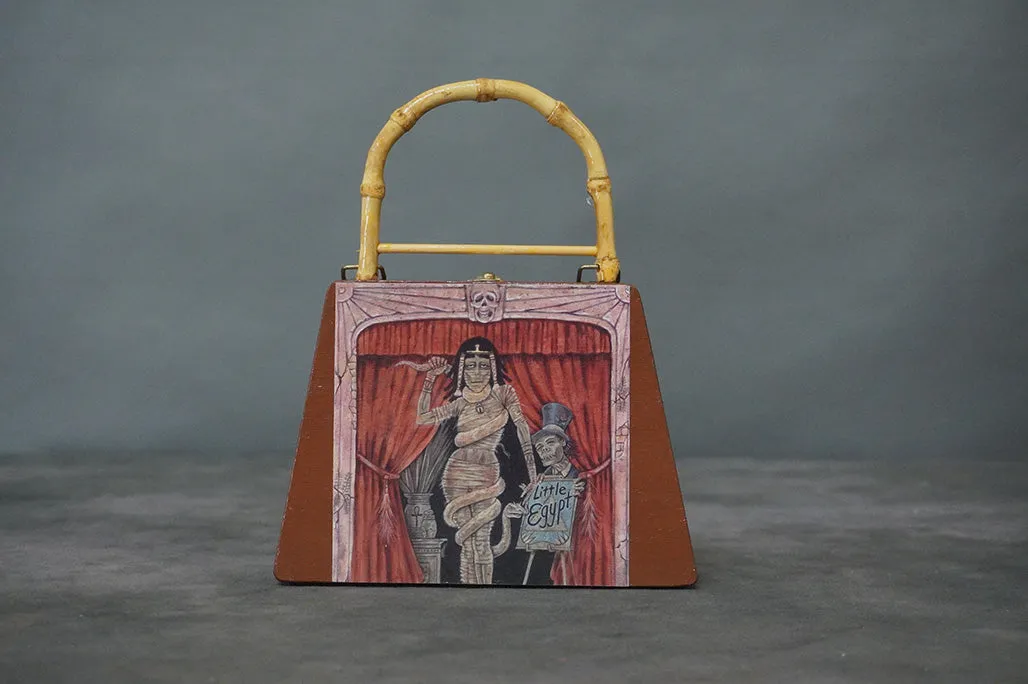 Little Egypt Wooden Purse