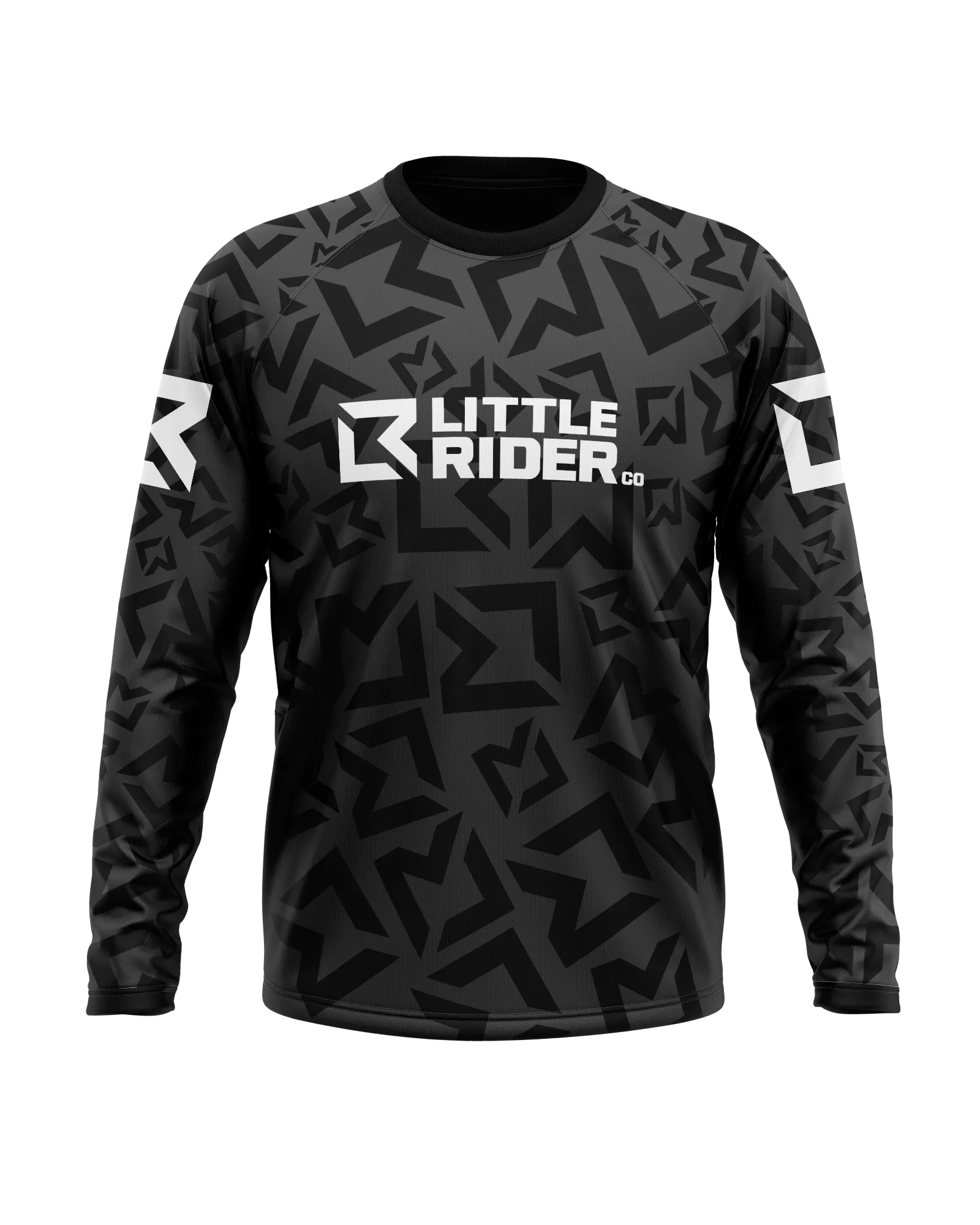 Little Rider Co 'Classic' Jersey - STEALTH Long or Short Sleeve