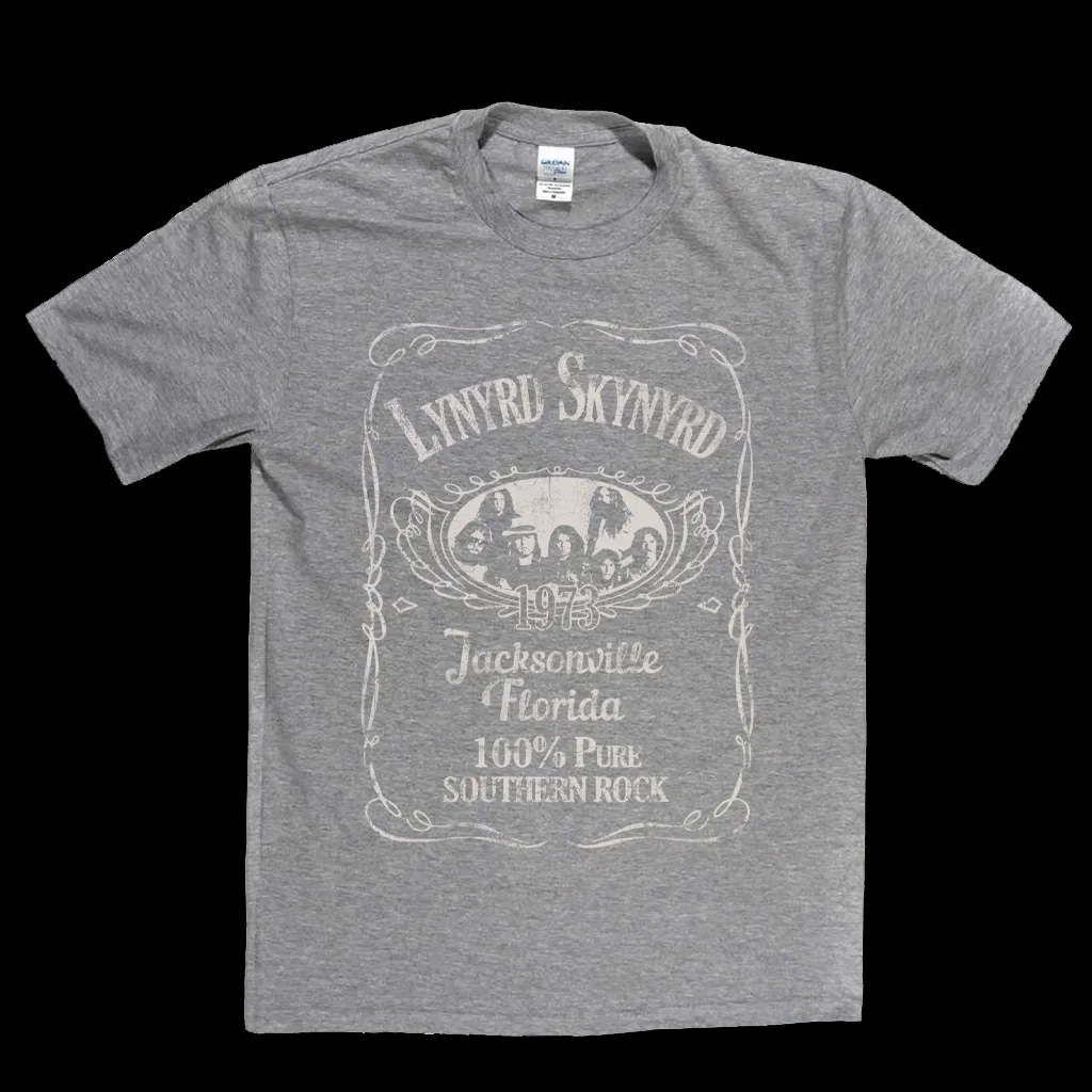 Lynyrd Skynyrd Liquor Label T-Shirt