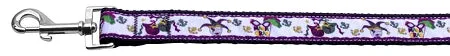 Mardi Gras Nylon Dog Leash 5-8 Inch Wide 6ft Long