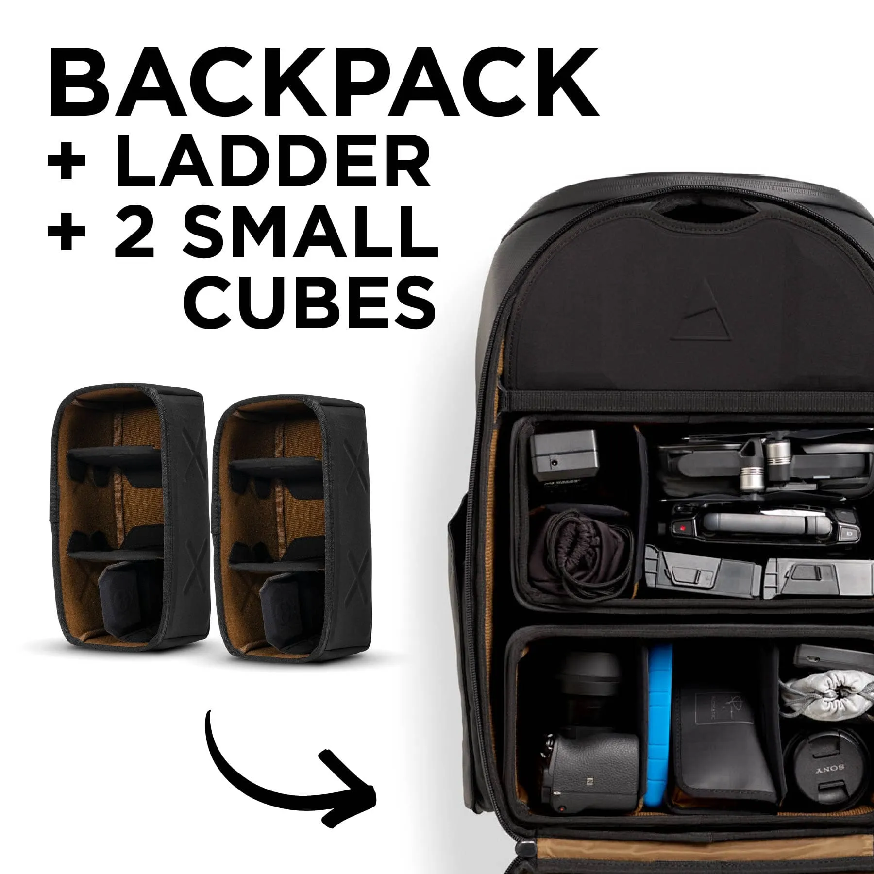 McKinnon Camera Pack 25L 2 Small Cubes - Expert Voice