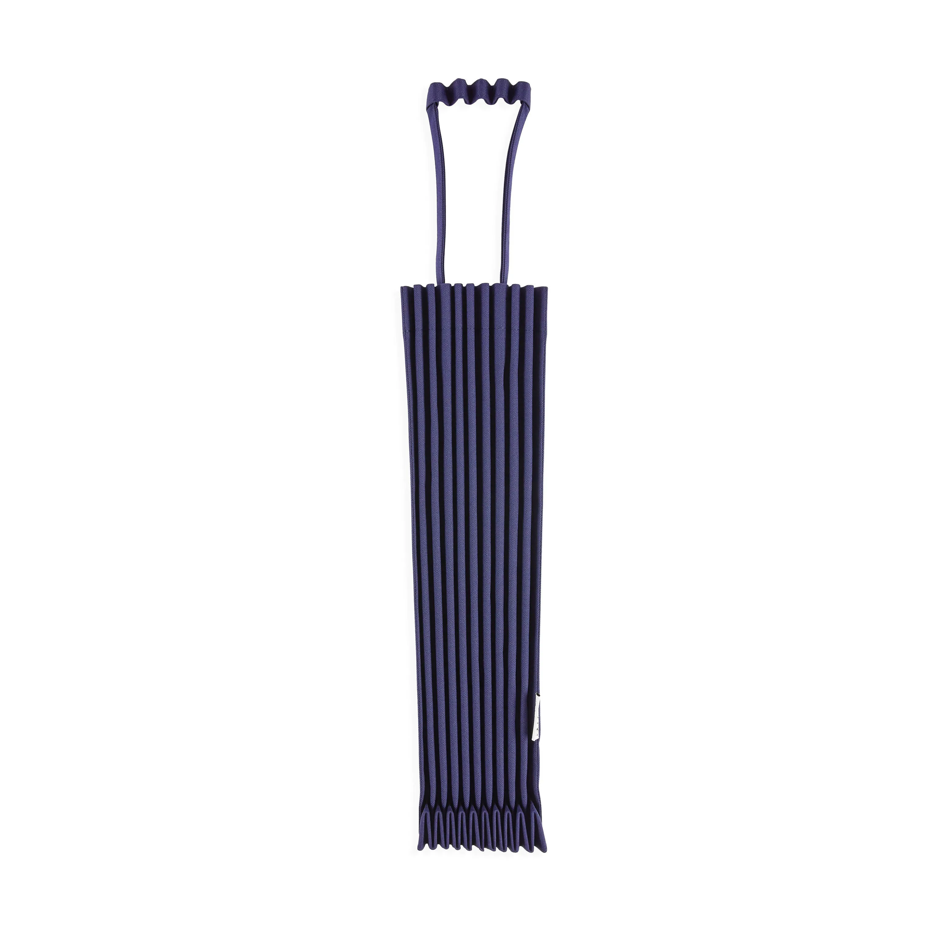 me ISSEY MIYAKE Recycled Polyester Trunk Pleats Bag - Lapis Lazuli